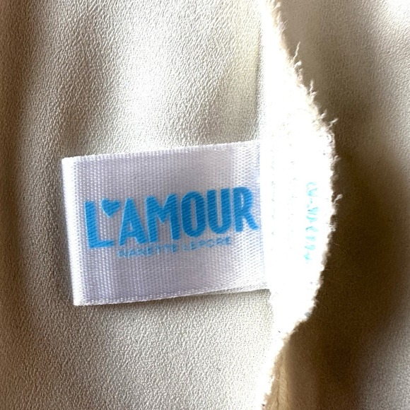 L'amour Nanette Lepore M Medium Ivory Pink Floral Fringe‎ Kimono Lei Aloha - Picture 7 of 11